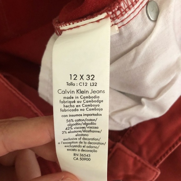 Calvin Klein straight leg pants - Picture 10 of 11